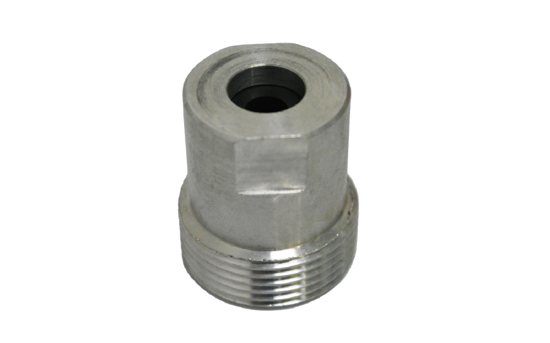 Threaded SIN-BLAST boron carbide blasting nozzle