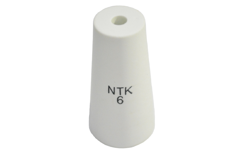 White SIN-BLAST ceramic blasting nozzle